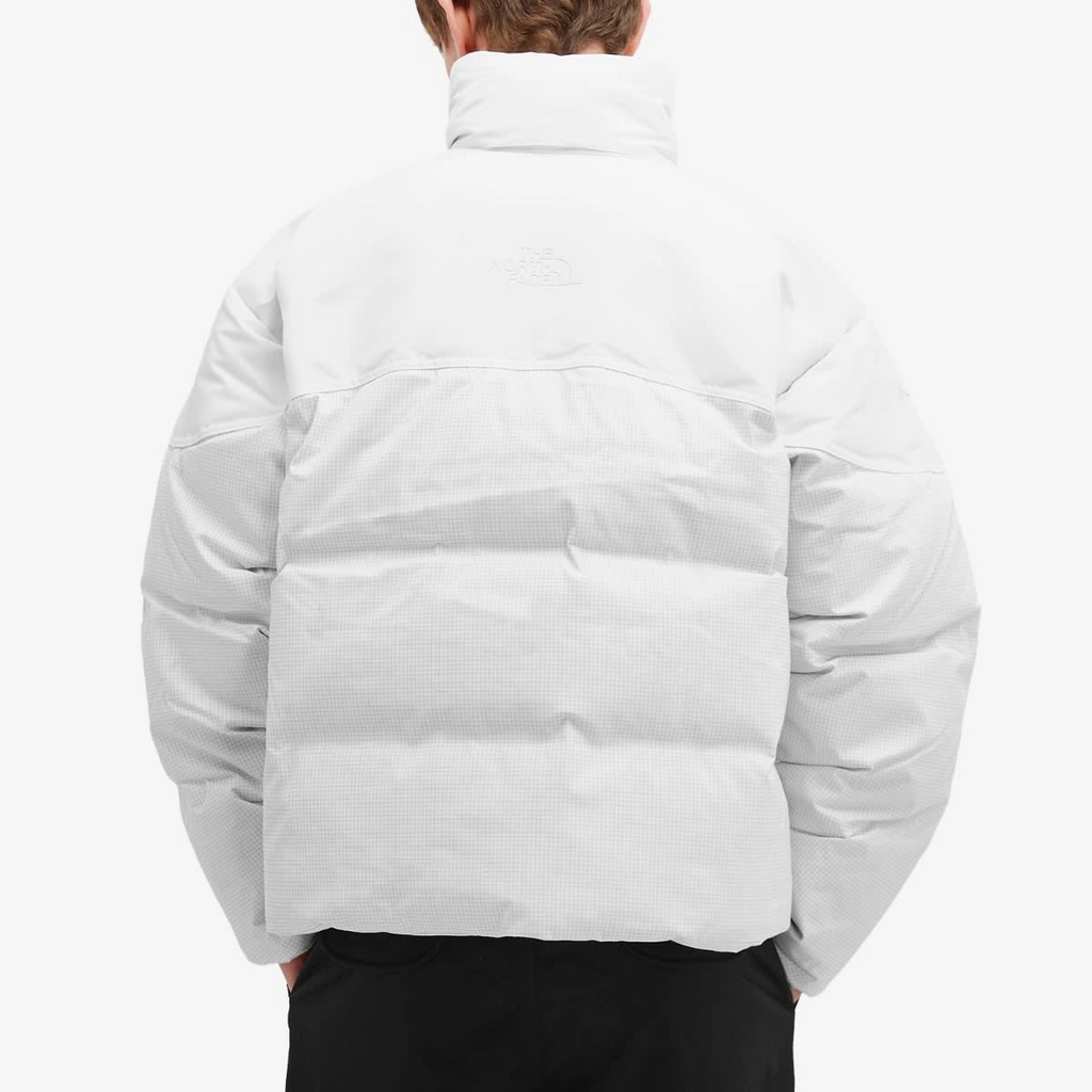 The North Face Men's Remastered Steep Tech Nuptse Down Jacket White Dune
